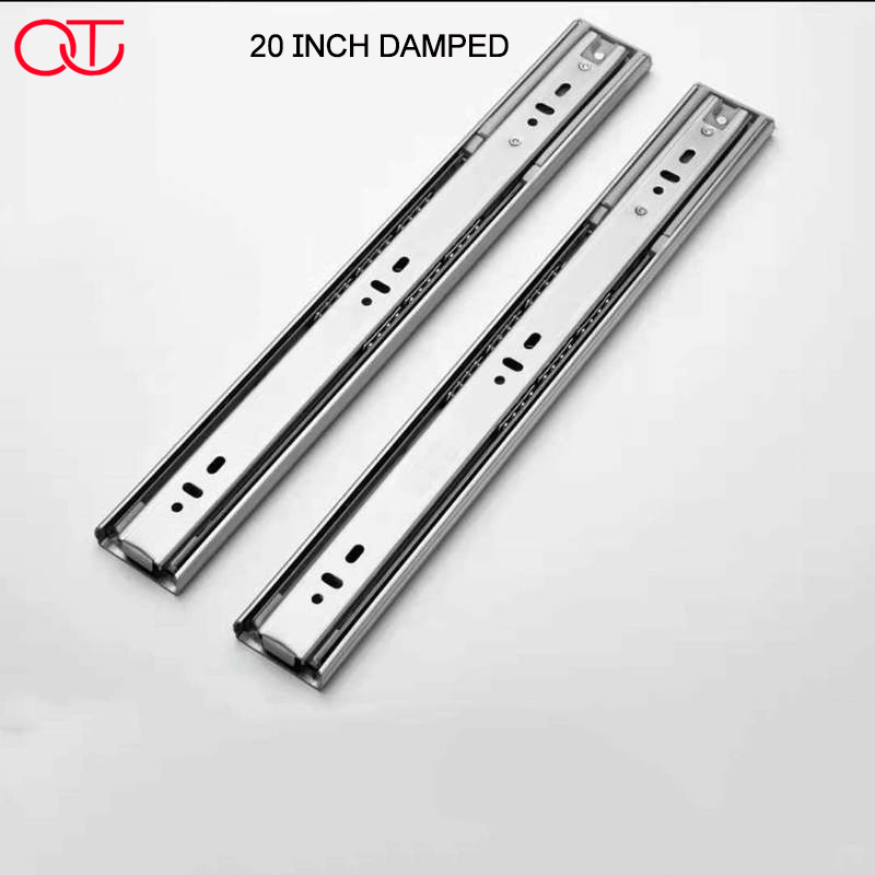 Custom 72 inch drawer slides and ronghui 45mm ball bearing drawer slide or drawer kitchen slide cheapest rate manifecture