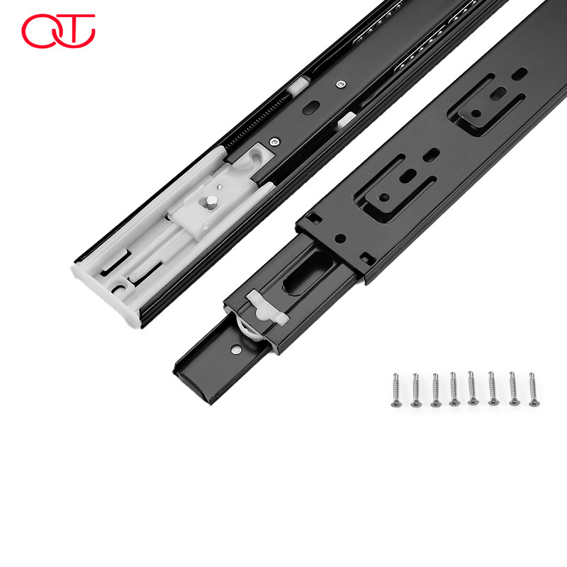 Wholesale High Quality drawer slides 45mm and soft close drawer slide for wood furniture or undermount drawer slide