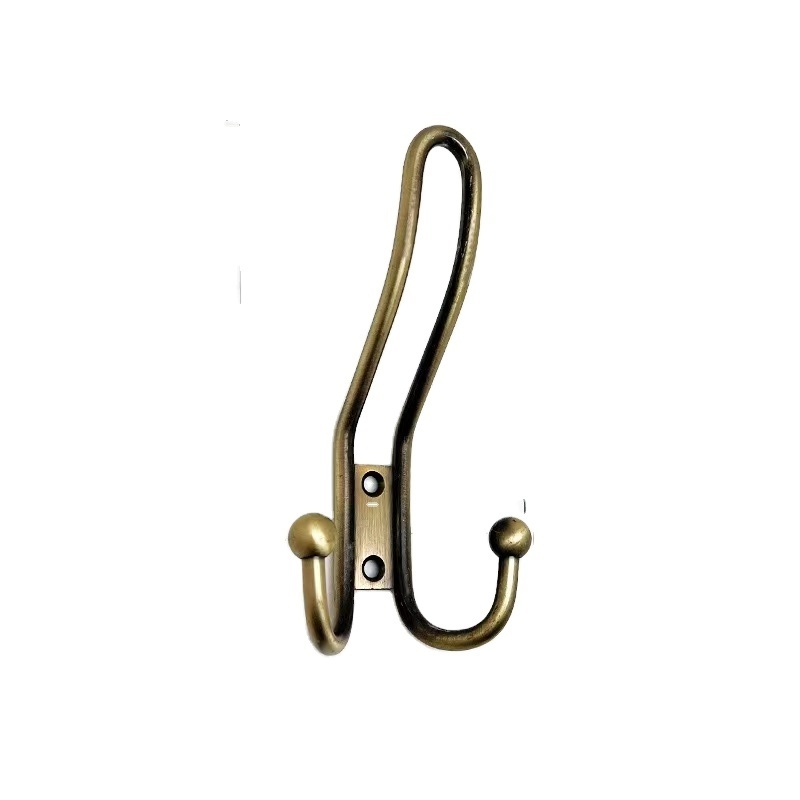 Wall Mount Kitchen Modern Aluminum Hook Self Adhesive Hook Towel Metal Door Hanger Towel Hook