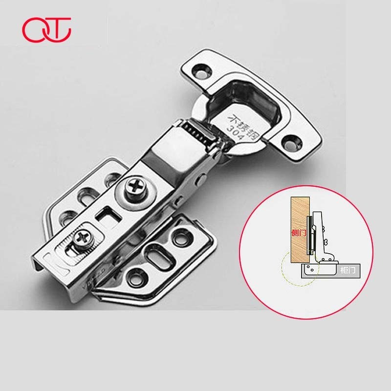 Furniture Fittings Clip on Self Closing Hydraulic 3D Iron Cabinet Door Hinges