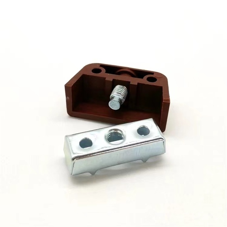 Kitchen Cabinet Cupboard Conceal Invisible Connector Furniture Connecting Bracket Recessed Screw