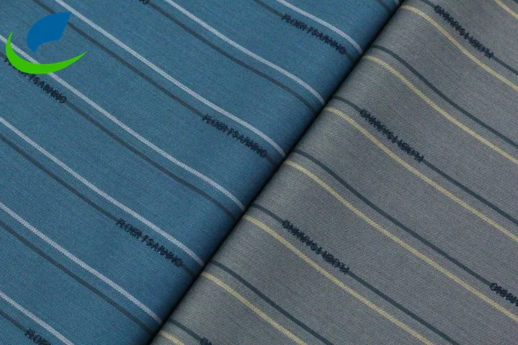 China Wholesale Polyester Twill Jacquard Corbata Neckties Print Fabric for Corbatas Woven Garment Waterproof PE Bag YARN DYED