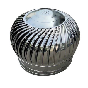 Aluminium Wind Type Ventilation Exhaust Fans Without Power Type Turbine Roof Ventilator For Home Ventilation