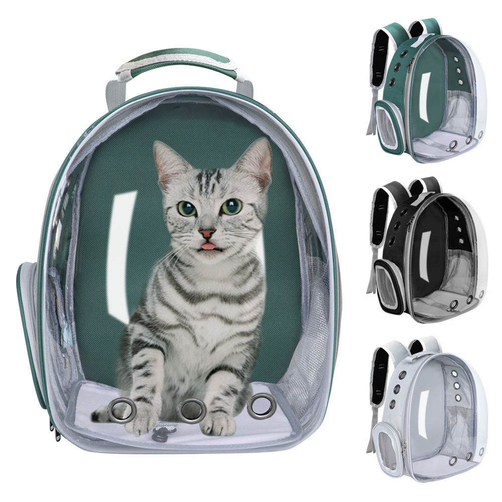 Cat Carrier Bags Breathable Pet Carriers Small Dog Cat Backpack Travel Space Capsule Cage Pet Transport Bag Carrying For Cats