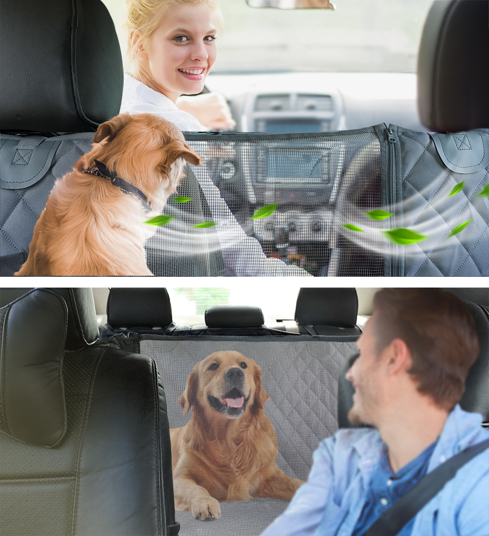 Prodigen Dog Car Seat Cover Waterproof Pet Travel Dog Carrier Car Trunk Protector Mattress Car Hammock Carrier For Dogs