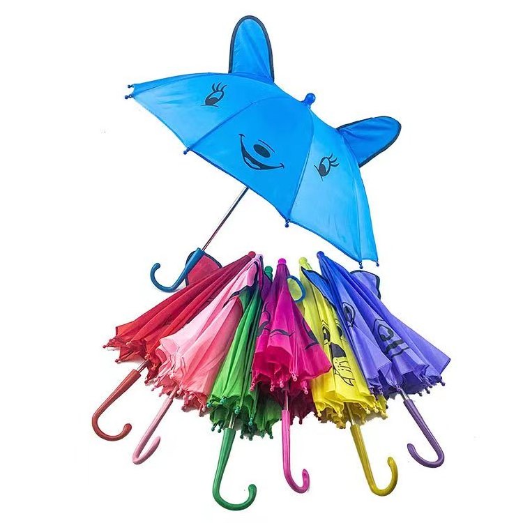 10 batches of 30cm children's ear toy umbrellas cartoon children's umbrellas with two ears