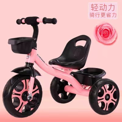 Anti-rollover pedal for children tricycle bicycle with enlarged wheels Tricycle bicycle large size kid's bike wholesale