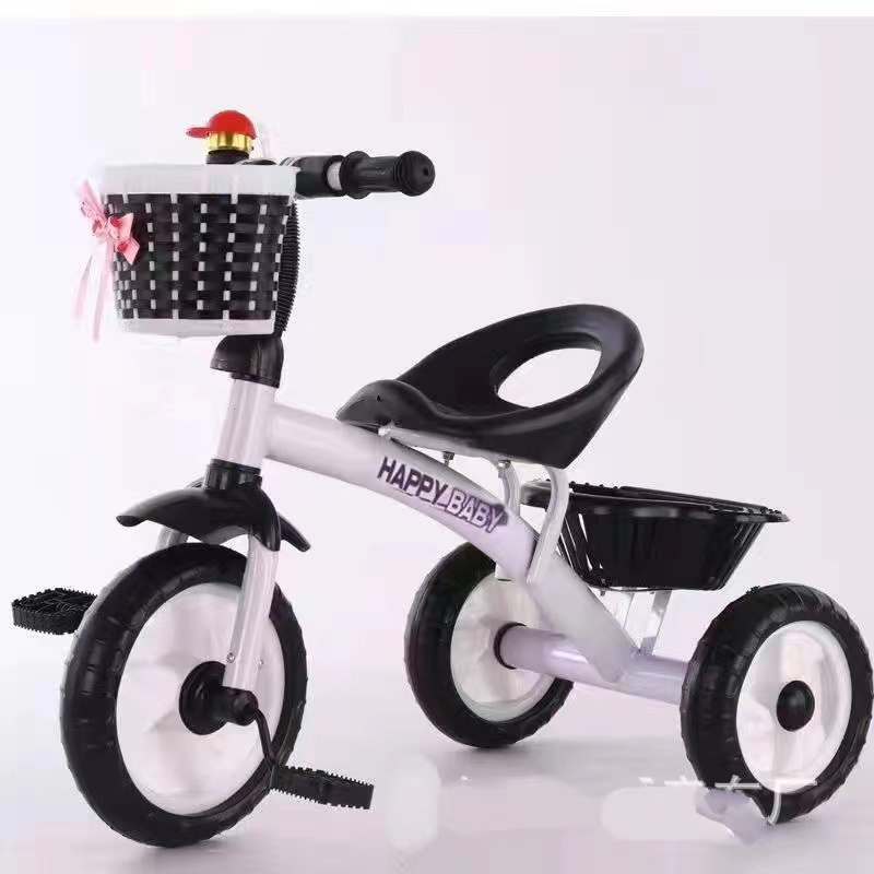 Children tricycle baby pedal tricycle simple children tricycle exercise sports wholesale fitness cool bike with basket