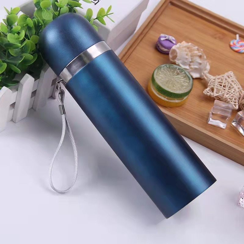 Cycling Sports Stainless Steel Water Bottle Leakproof Portable Insulated Hot Cold Water Bottle Kids School vacuum flask