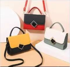 Color matching small bag cute and sweet new one-shoulder crossbody bag Multifunctional storage ladies shopping bags