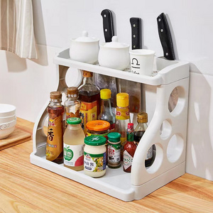 Kitchen Shelf Organizer Shelves Corner Frame Plastic Shower Caddy Storage Rack Shampoo Holder for Bathroom Accessories