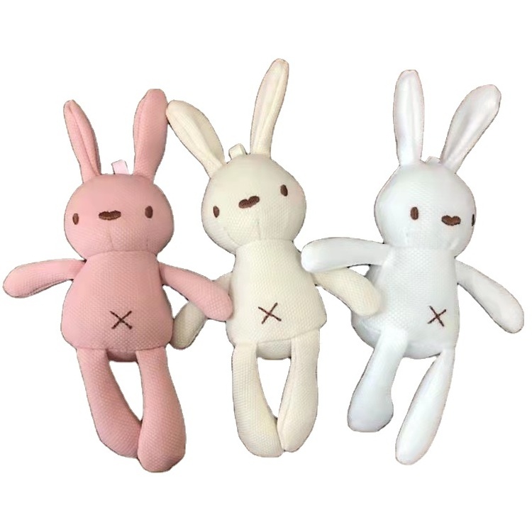 20cm Colorful Peeps Plush Bunny Rabbit Easter Toy Stuffed Animal Doll for Kids Children Soft Pillow Gifts Girl Toy