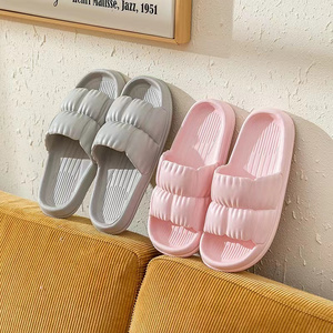 2023 Women Soft Sole Cloud Slippers Thick Platform Indoor Outdoor Beach Sandals Summer EVA Non Slip Flip Flops