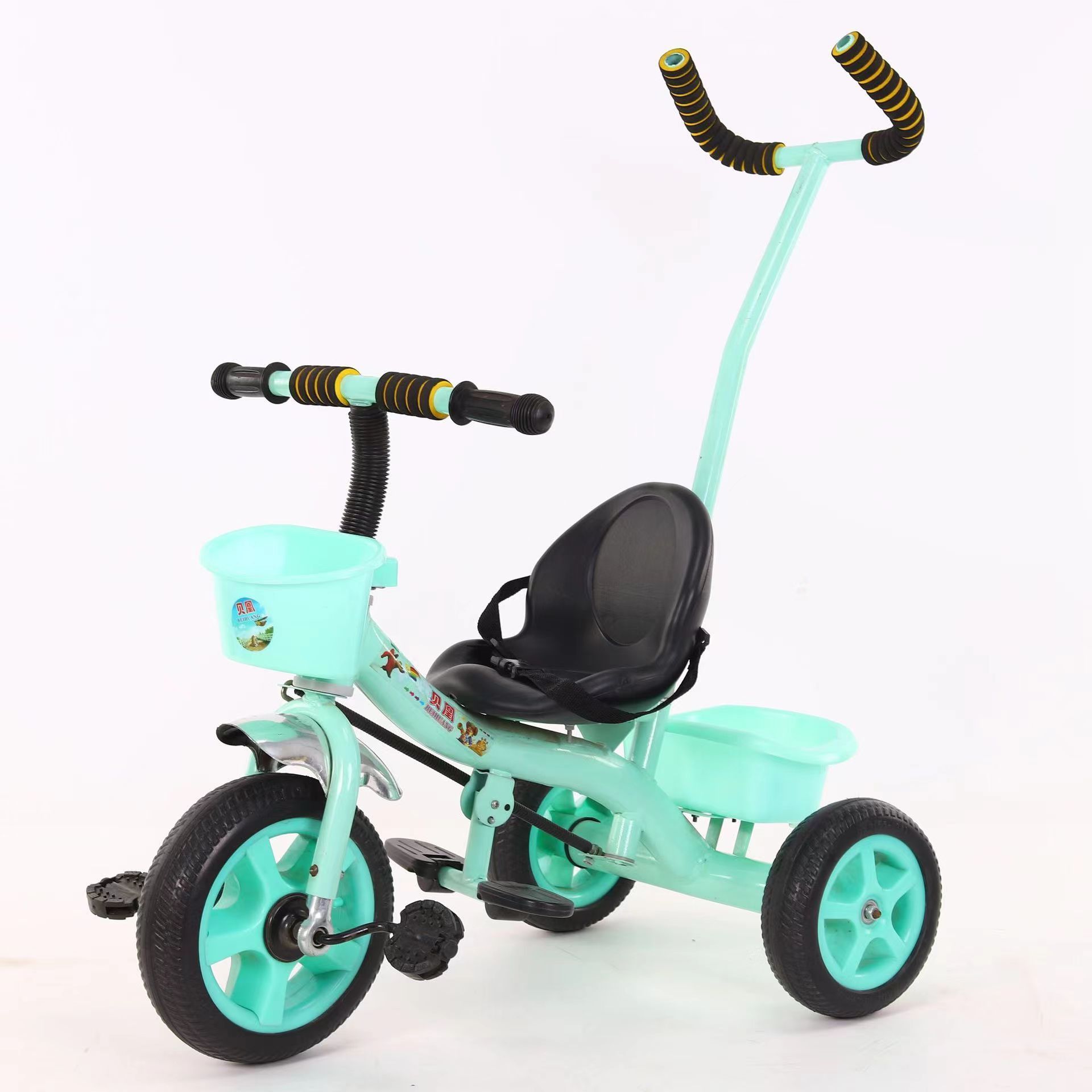 Children tricycle baby pedal tricycle simple children tricycle exercise sports wholesale fitness cool bike with basket