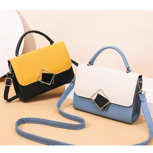 Color matching small bag cute and sweet new one-shoulder crossbody bag Multifunctional storage ladies shopping bags