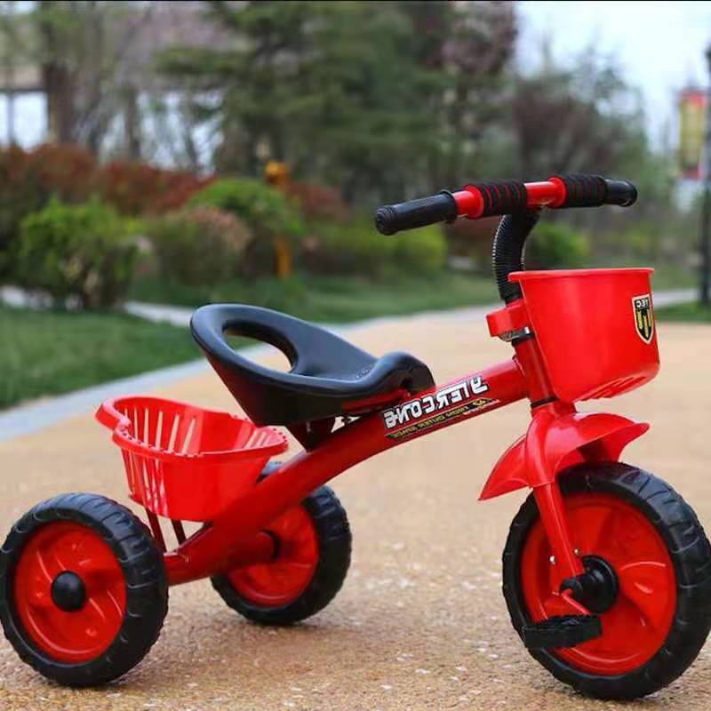 Anti-rollover pedal for children tricycle bicycle with enlarged wheels Tricycle bicycle large size kid's bike wholesale