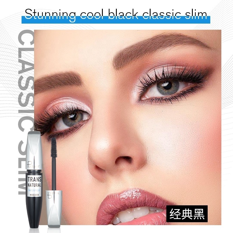 Hot Selling Waterproof Mascara Private Label Vegan Lengthening Mascara 4D Silk Fiber Custom Eyelash Mascara Wholesale