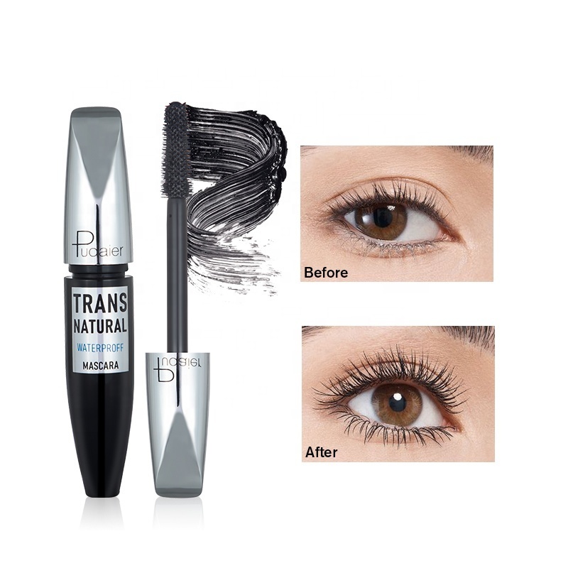 Hot Selling Waterproof Mascara Private Label Vegan Lengthening Mascara 4D Silk Fiber Custom Eyelash Mascara Wholesale