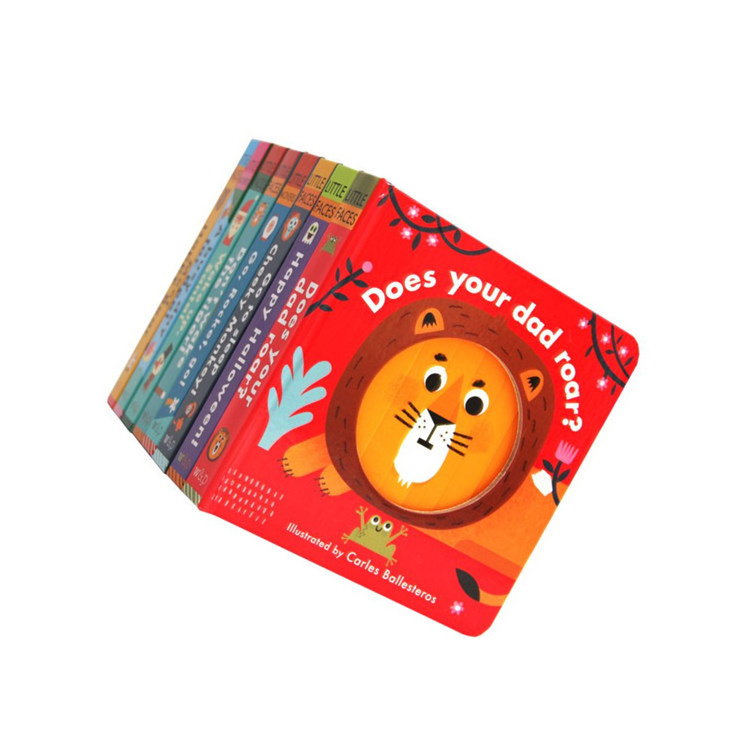 Manufactures Custom Full Color Children Learning Board Book Printing Services