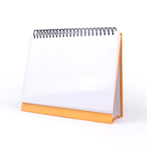 Paper Table Calendar Blank Undate Spiral Binding Custom Desk Sublimation Calendar