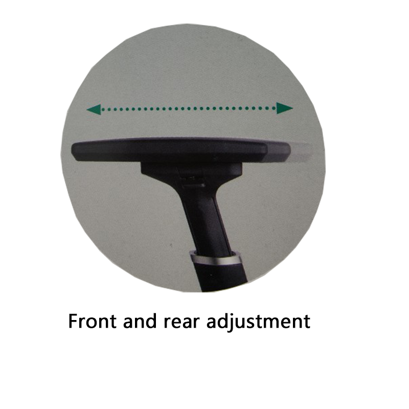 QCP-SJ-03B Office Furniture Plastic Armrest Chairs Replacement Armrest For Office Chair