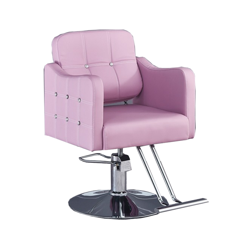 QFP-BC038 New Design Salon Furniture Barber Chairs Pink Barber Chair