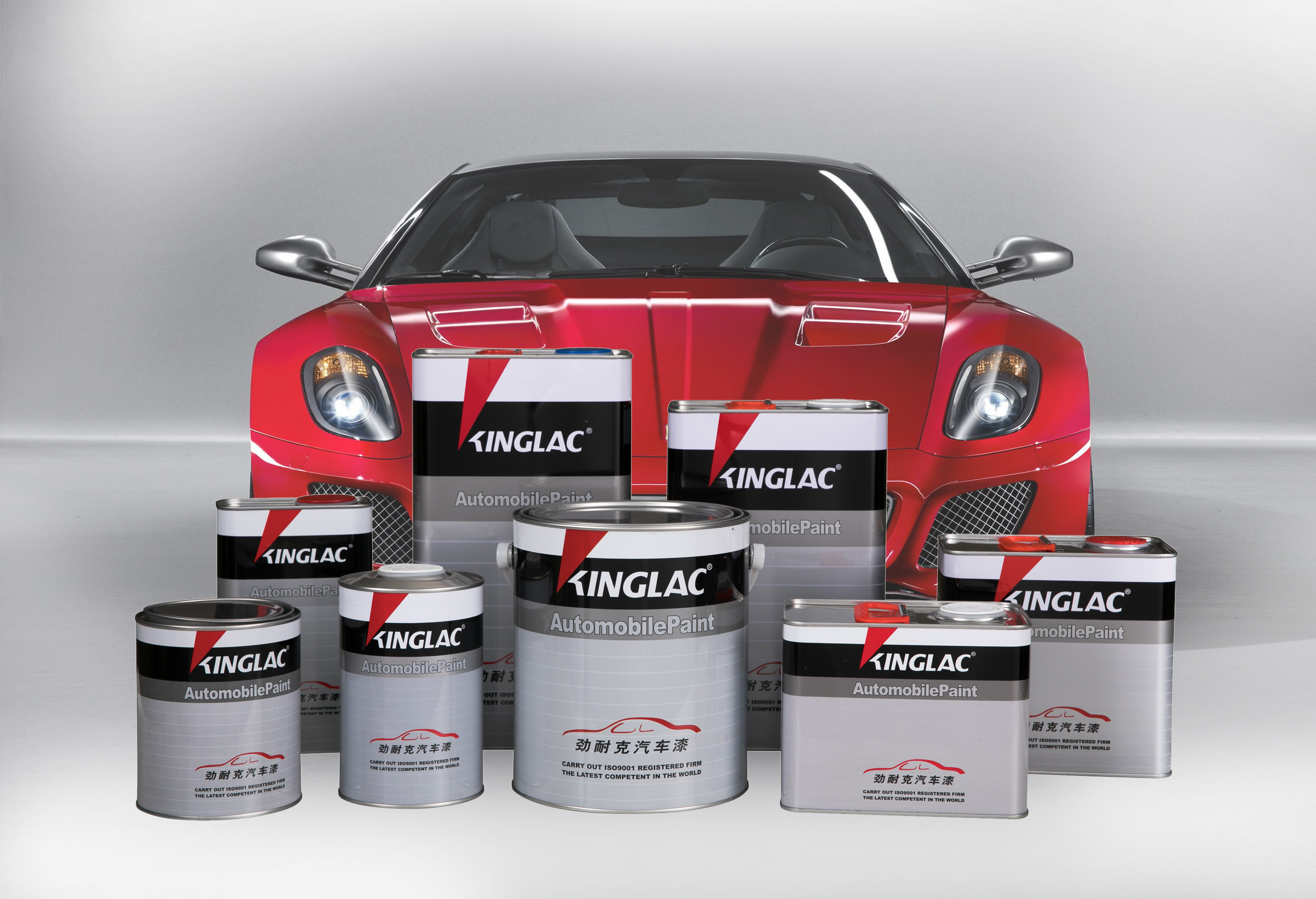 Factory Direct Hot Sale High Quality 1K Transparent red  Color Coating Car Refinish Paint