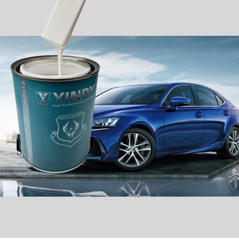 Factory Wholesale High Quality High Gloss Car Paint Hot Sale Easy Spray  2K  White Color Coating Car Refinish Paint