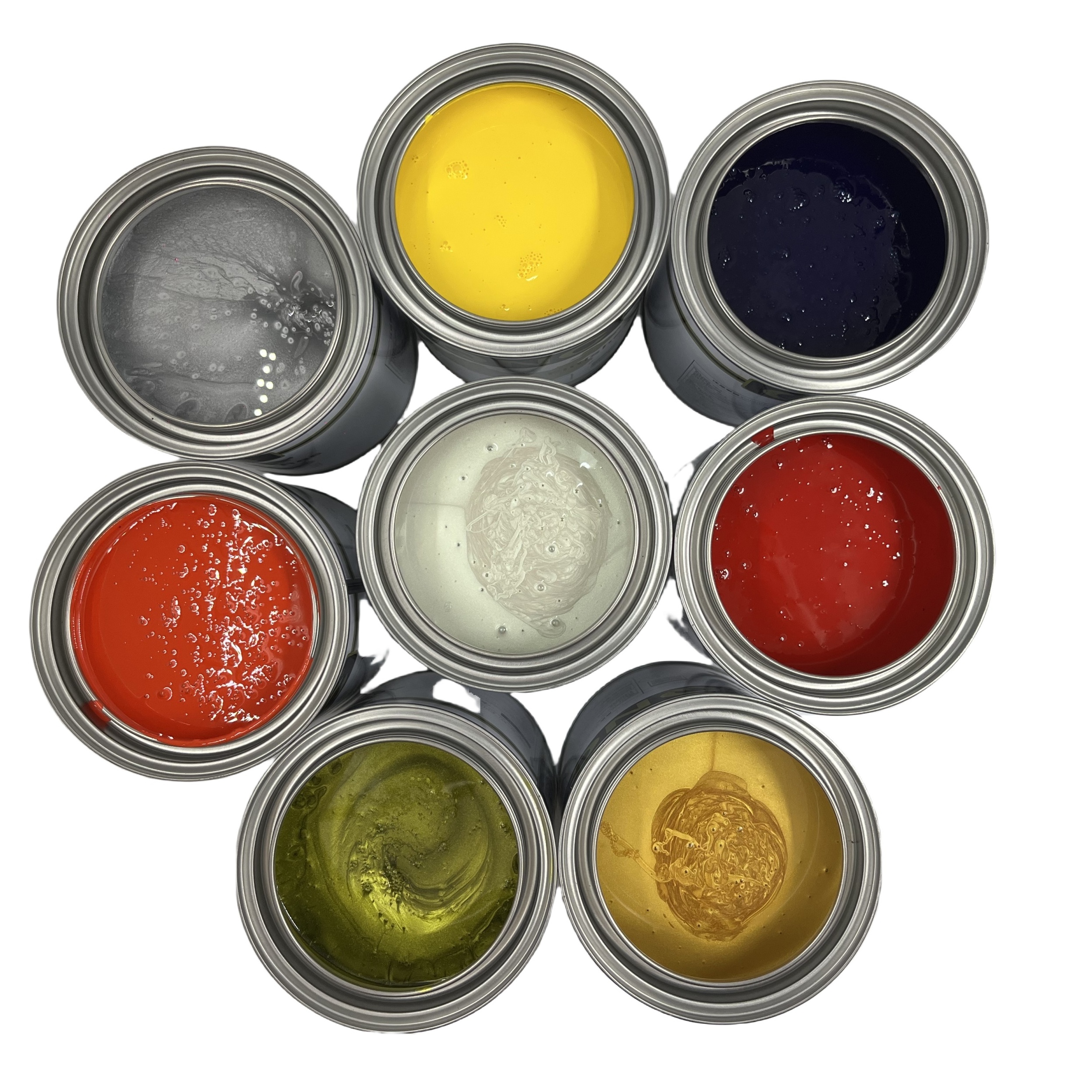 1K Silver Powder Pigment Auto Coating High Quality Car Paint Car Refinishing Paint Price Favorable Factory Direct Sale