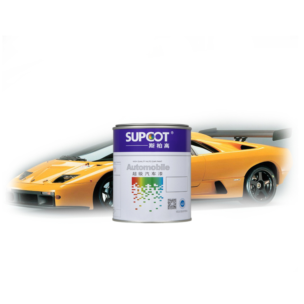 High Quality High Gloss Car Paint Hot Sale Easy Spray  1K  Transparent White Color Coating  Car Refinish Paint