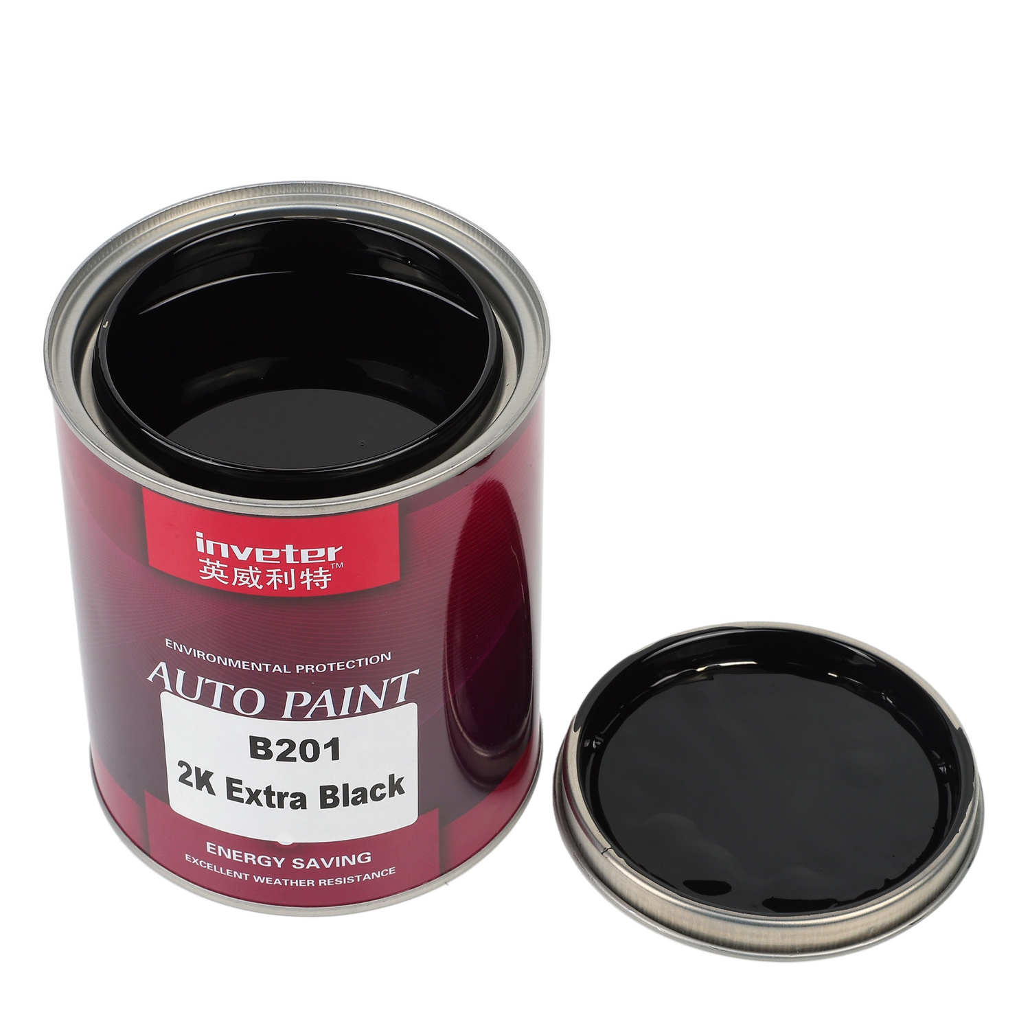 2K Pure Colors Jet Black Color Best Selling Car Repair Top Coat Activator Free 2K Urethane Wholesaling Automotive Spraying Paint