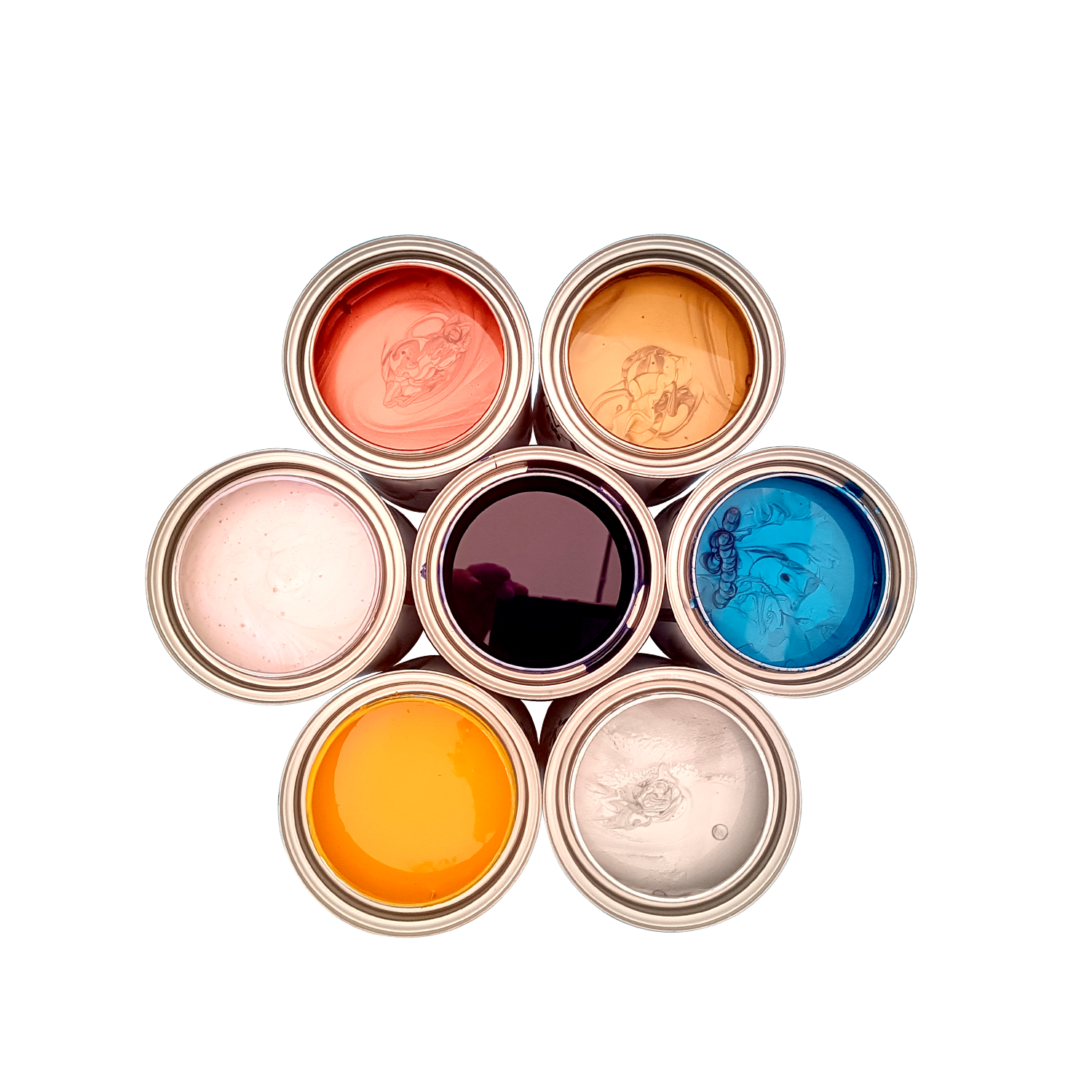 C127 Auto Repair Paint Wholesale High Quality Plastic Coating 1K Color of Gold Silver Solvent Based Paint Acrylic Spray Paint