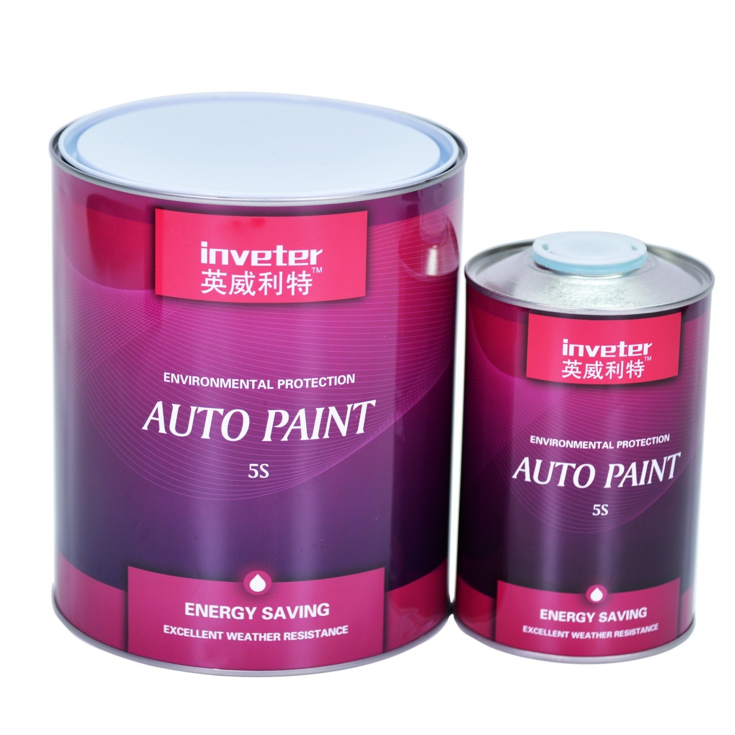 1K Pearl Crystal Gold Pearl 1K Metallic Acrylic Resin Paint Car Spraying PU Paint  Auto Refinish Coating With Mixing System