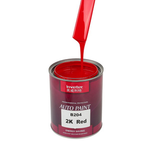 2K Autocryl Colors  Automotive Refinish Topcoat Red Color Paint Repair Competitive Price Refinish Auto Paint And Mixing Machines