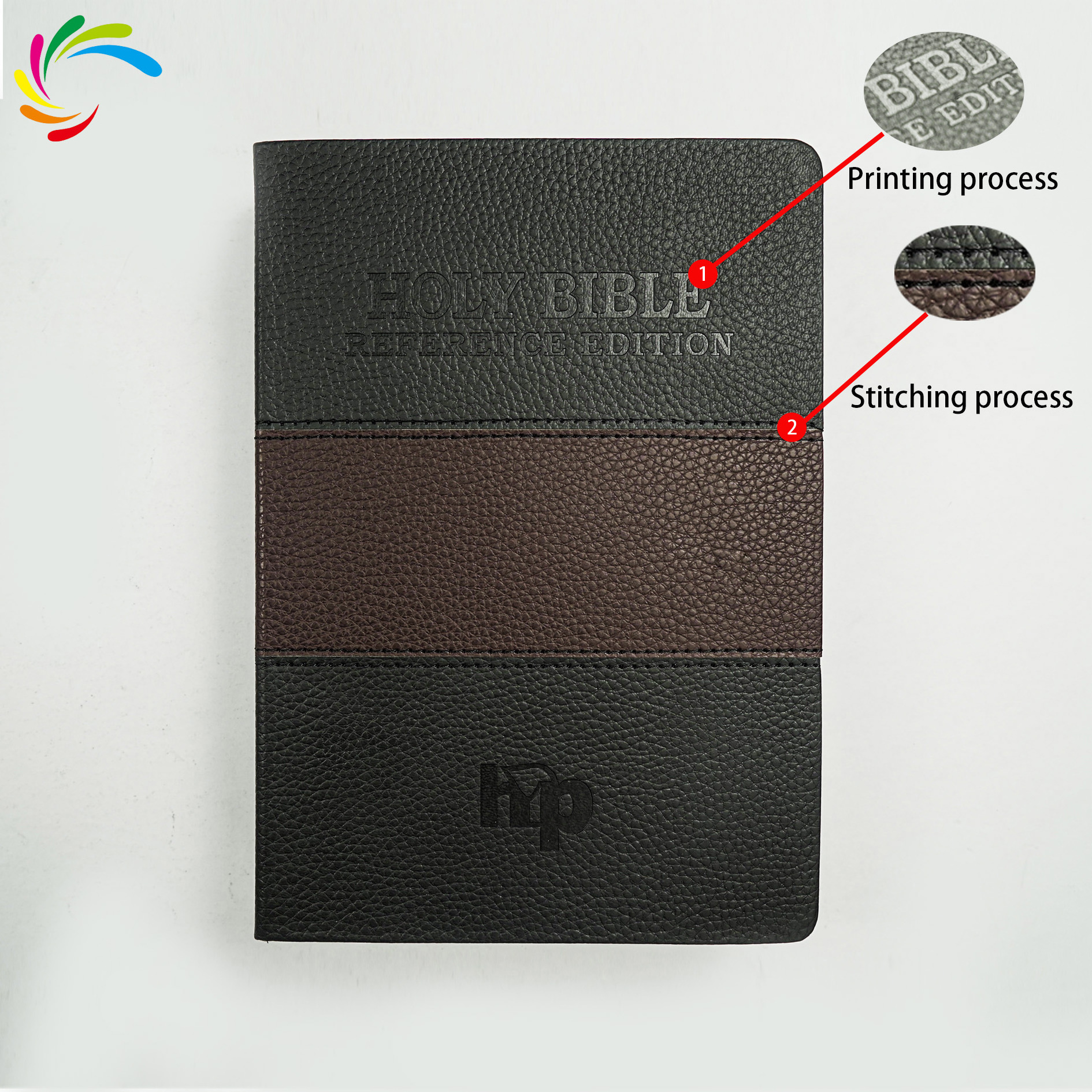 China Factory Foil Stamping printing holy bible book printing bibles king james Bible