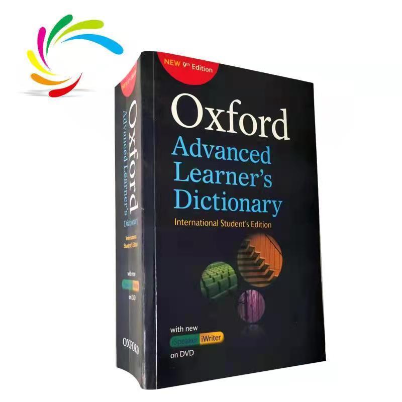 Custom softcover books printing  English dictionary stock 9th Oxford Advanced Learn Dictionary printing