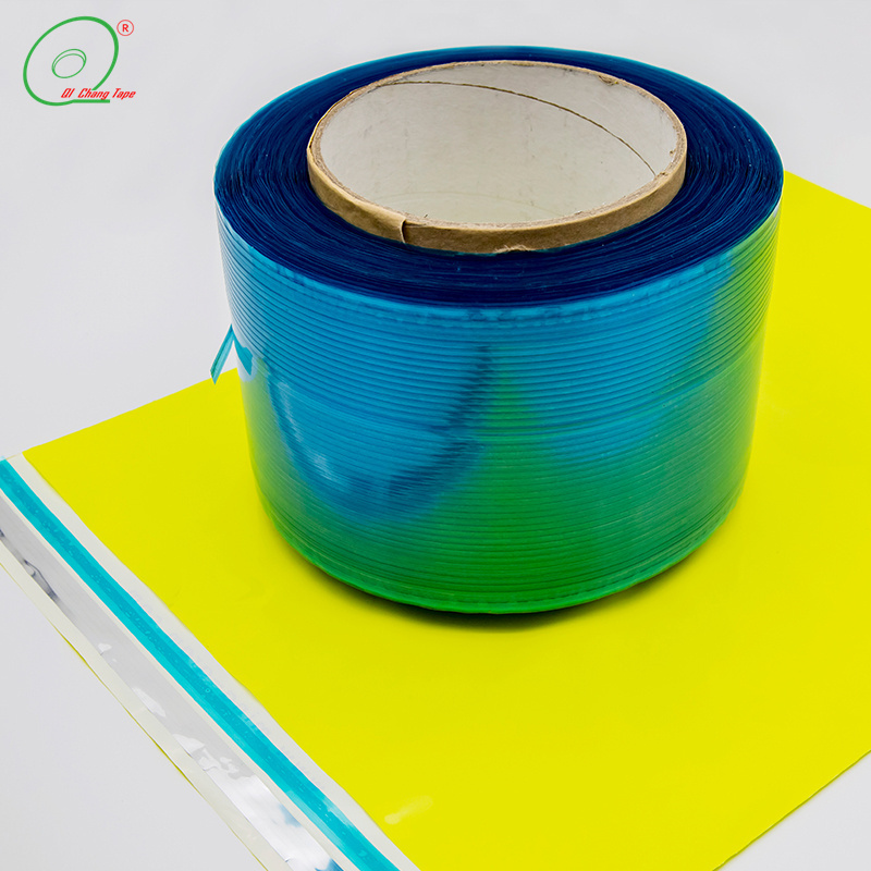 Hot Melt Adhesive Double Sided Permanent Bag Sealing Tape For Courier Bags