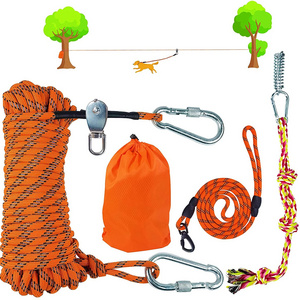 New Hot Style Camping Park Outdoor Activity Dog Tethered Treadmill Overhead Tie Out Cable For Dogs