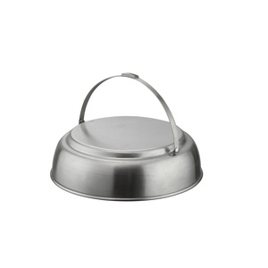 stainless steel dish plate dome serving food cover