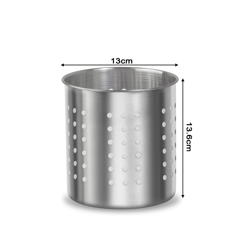 Customization restaurant Multifunctional Stainless Steel kitchen cutlery utensils holder