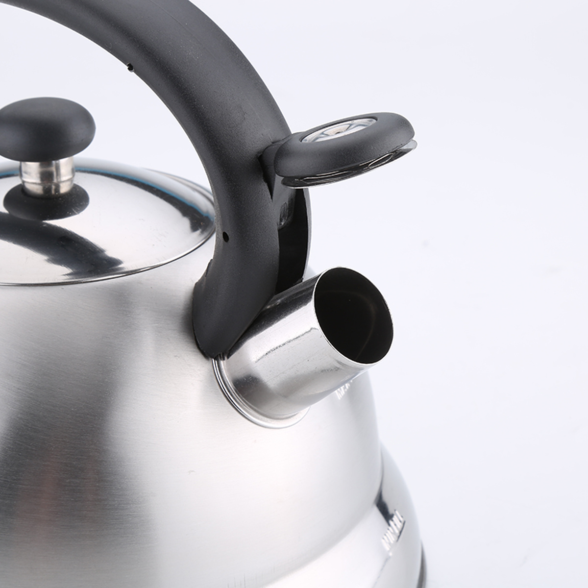 Whistling Kettle Teapot 3.0L Durable Stainless Steel Whistling Camping Kettl For Home