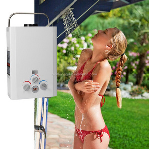 5L/6L portable camping outdoor tankless water heater