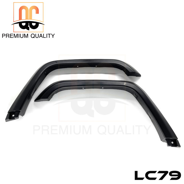 High quality ABS single cap LC pick-up no paint fender flares for Land Cruiser LC79