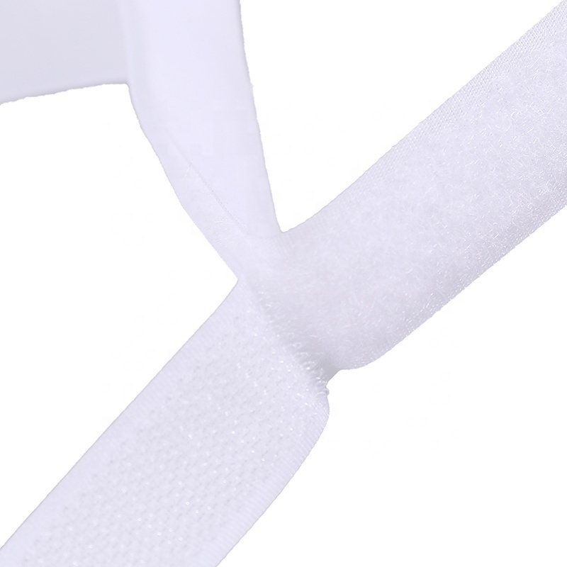 magic tape fabric 10cm 100%nylon strong adhesive glue for clothing hook and loop velcroes fastener