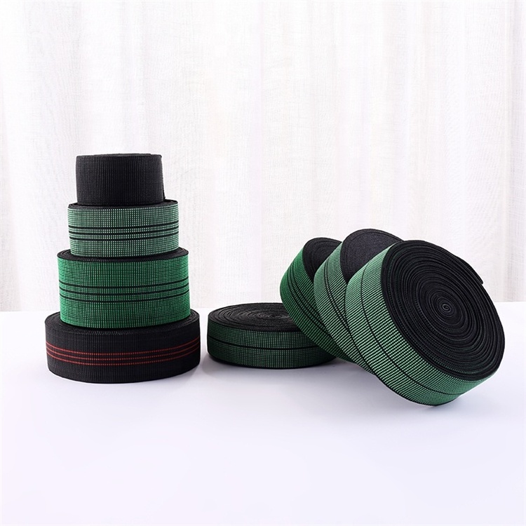 Durable Customized Elastic Sofa Webbing Straps Upholstery Tape Accessories Sofa Elastic Band