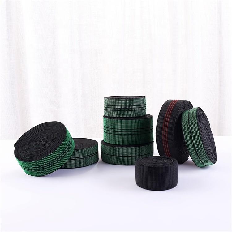 Durable Customized Elastic Sofa Webbing Straps Upholstery Tape Accessories Sofa Elastic Band