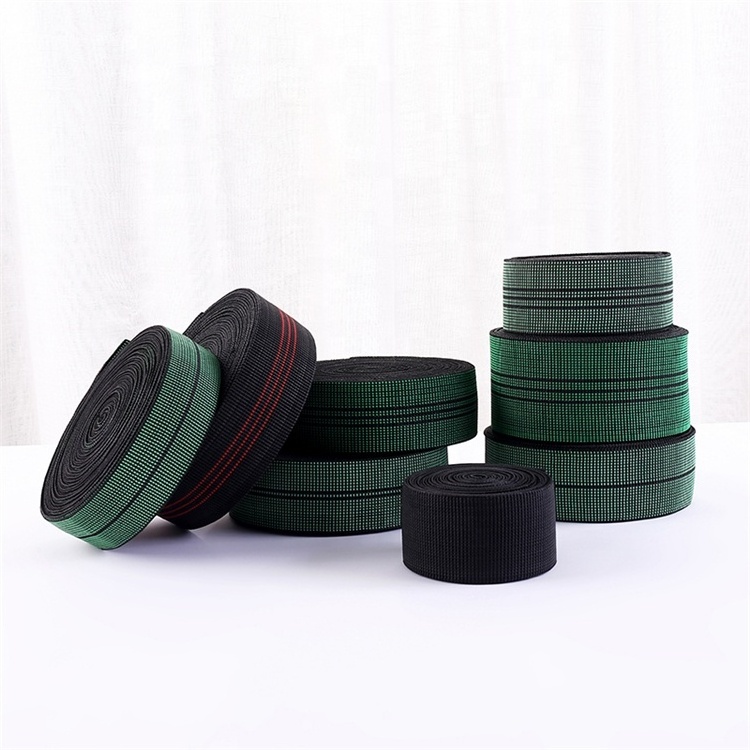 Durable Customized Elastic Sofa Webbing Straps Upholstery Tape Accessories Sofa Elastic Band