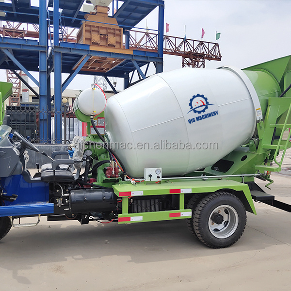 New small 2m3 3 cubic meters mini truck concrete mixer 3 cubic meter with drum for sale