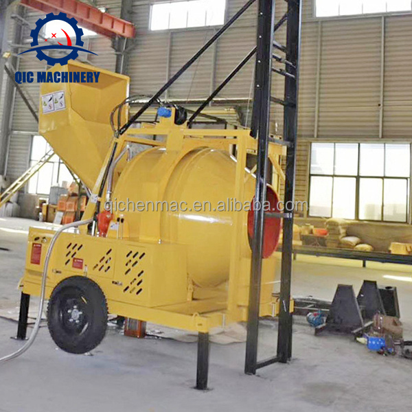 best quality automatic Js500 Js750 Cement Mixer Price Electric Concrete Mixer with Pump