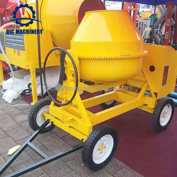 best quality automatic Js500 Js750 Cement Mixer Price Electric Concrete Mixer with Pump